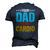 Your Dad Is My Cardio Romantic For Her Men's 3D T-Shirt Back Print Navy Blue