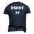 Daddy Af Fathers Day Men's 3D T-Shirt Back Print Navy Blue