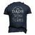 Dads With Tattoos And Beards Men's 3D T-Shirt Back Print Navy Blue