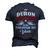 Duron Name Shirt Duron Family Name Men's 3D Print Graphic Crewneck Short Sleeve T-shirt Navy Blue