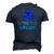 Extinct Is Forever Environmental Protection Whale Men's 3D T-Shirt Back Print Navy Blue