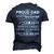 Father Grandpa I Am A Proud Dad Of A Freaking Awesome Daughter406 Family Dad Men's 3D Print Graphic Crewneck Short Sleeve T-shirt Navy Blue