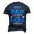 Fathers Day For Dad An Honor Being Papa Is Priceless V3 Men's 3D T-shirt Back Print Navy Blue