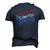Freedom Liberty Happiness Red White And Blue Men's 3D T-Shirt Back Print Navy Blue