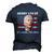 Funny Biden Independence Day Merry Happy 4Th Of July Men's 3D Print Graphic Crewneck Short Sleeve T-shirt Navy Blue