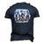 God Bless The Usa - Christian 4Th Of July Men's 3D T-shirt Back Print Navy Blue