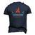 The Grill Father Bbq Fathers Day Men's 3D T-Shirt Back Print Navy Blue
