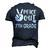 Happy Last Day Of School Retro Peace Out 7Th Grade Men's 3D T-Shirt Back Print Navy Blue