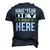 Have No Fear Dey Is Here Name Men's 3D Print Graphic Crewneck Short Sleeve T-shirt Navy Blue
