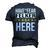 Have No Fear Felker Is Here Name Men's 3D Print Graphic Crewneck Short Sleeve T-shirt Navy Blue