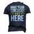 Have No Fear Hollingshead Is Here Name Men's 3D Print Graphic Crewneck Short Sleeve T-shirt Navy Blue