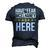 Have No Fear Mcelhaney Is Here Name Men's 3D Print Graphic Crewneck Short Sleeve T-shirt Navy Blue