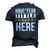 Have No Fear Tittle Is Here Name Men's 3D Print Graphic Crewneck Short Sleeve T-shirt Navy Blue