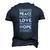 Human Kindness Peace Equality Love Inclusion Diversity Men's 3D T-Shirt Back Print Navy Blue
