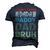 I Went From Dada To Daddy To Dad To Bruh - Fathers Day Men's 3D Print Graphic Crewneck Short Sleeve T-shirt Navy Blue