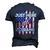 Just Here To Bang 4Th Of July American Flag Fourth Of July Men's 3D T-Shirt Back Print Navy Blue