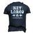 Key Largo Florida Fish Ocean Life Men's 3D T-Shirt Back Print Navy Blue
