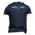 Lake Como Italy Colorful Type Men's 3D T-Shirt Back Print Navy Blue