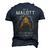 As A Malott I Have A 3 Sides And The Side You Never Want To See Men's 3D T-shirt Back Print Navy Blue