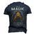 As A Mauk I Have A 3 Sides And The Side You Never Want To See Men's 3D T-shirt Back Print Navy Blue
