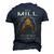 Mill Name Shirt Mill Family Name V3 Men's 3D Print Graphic Crewneck Short Sleeve T-shirt Navy Blue