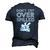 Motivation Dont Cry Over Spilled Milk Men's 3D T-Shirt Back Print Navy Blue