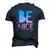 Be Nice Kindness Respect Love Good Vibes Harmony Friendship Men's 3D T-Shirt Back Print Navy Blue