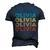 Olivia Name Shirt Olivia Family Name V2 Men's 3D Print Graphic Crewneck Short Sleeve T-shirt Navy Blue