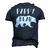 Pappy Grandpa Pappy Bear Men's 3D T-shirt Back Print Navy Blue