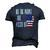 We The People Are Pissed Off America Flag Men's 3D T-Shirt Back Print Navy Blue