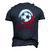 Poland Polish Soccer Jersey I Flag Football Men's 3D T-Shirt Back Print Navy Blue