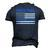 Police Officer Papa Proud Papa Men's 3D T-Shirt Back Print Navy Blue