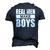 Mens Real Men Make Boys Daddy To Be Announcement Boydaddy Men's 3D T-Shirt Back Print Navy Blue