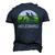 Mensrex Uncle Apparel Unclesaurus 3 Kids Dinosaur Men's 3D T-Shirt Back Print Navy Blue