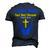 I Stand With God And Ukraine Christian Cross Faith Christ Men's 3D T-shirt Back Print Navy Blue