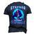 Stepdad Of The Birthday Mermaid Matching Family Party Men's 3D T-shirt Back Print Navy Blue