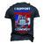 I Support Truckers Freedom Convoy 2022 V3 Men's 3D T-shirt Back Print Navy Blue