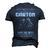 Never Underestimate The Power Of An Garton Even The Devil V3 Men's 3D T-shirt Back Print Navy Blue