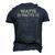 Watts Name Watts Facts Men's 3D T-shirt Back Print Navy Blue