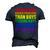 The World Has Bigger Problems Lgbt-Q Pride Gay Proud Ally Men's 3D T-shirt Back Print Navy Blue