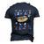 You Look Like 4Th Of July Makes Me Want A Hot Dog Real Bad V2 Men's 3D Print Graphic Crewneck Short Sleeve T-shirt Navy Blue