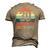 30Th Birthday Vintage Retro 30 Years Old Awesome Since 1992 Men's 3D T-Shirt Back Print Khaki