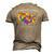 All 63 Us National Parks For Campers Hikers Walkers Men's 3D T-Shirt Back Print Khaki