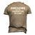 Awesome Like My Daughter In Law V2 Men's 3D T-Shirt Back Print Khaki
