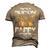 Best Buckin Pappy Ever Deer Hunting Bucking Father Men's 3D Print Graphic Crewneck Short Sleeve T-shirt Khaki