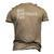 Best Quarterback Ever Football Player Season Men's 3D T-Shirt Back Print Khaki