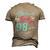 Blessed By God For 98 Years 98Th Birthday Party Celebration Men's 3D T-shirt Back Print Khaki