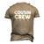 Cousin Crew 4Th Of July Patriotic American Family Matching V9 Men's 3D T-shirt Back Print Khaki