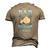 Being A Dad Is An Honor Being A Pappy Is Priceless Men's 3D T-Shirt Back Print Khaki