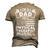 Im A Dad And Physical Therapist Fathers Day & 4Th Of July Men's 3D T-shirt Back Print Khaki